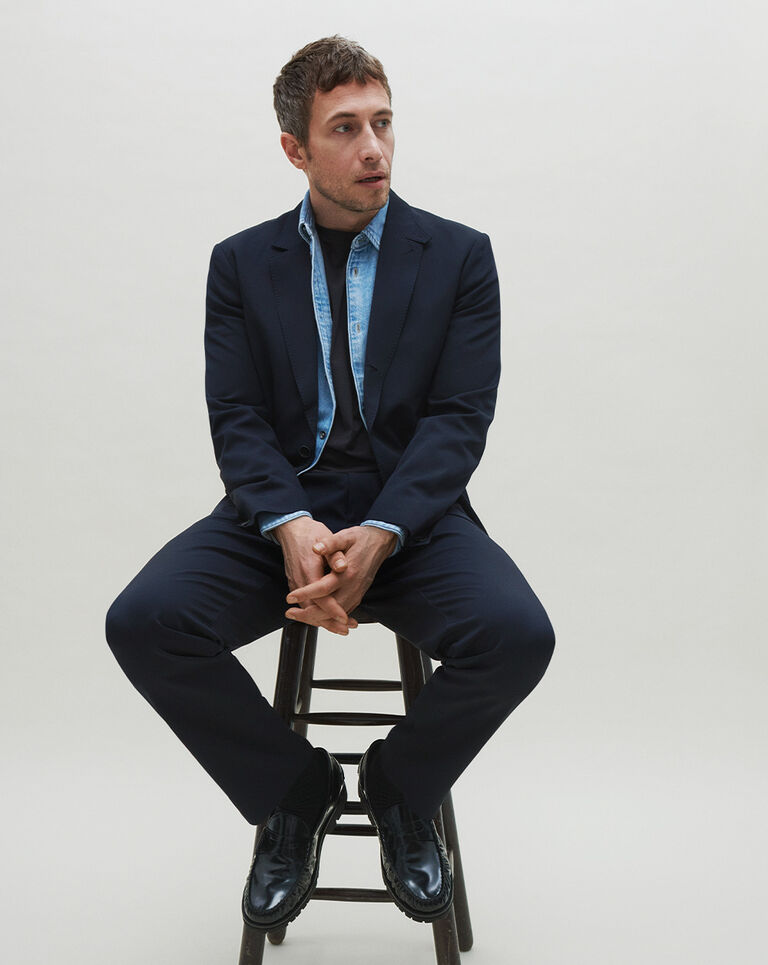Japanese Wool Gabardine Blazer