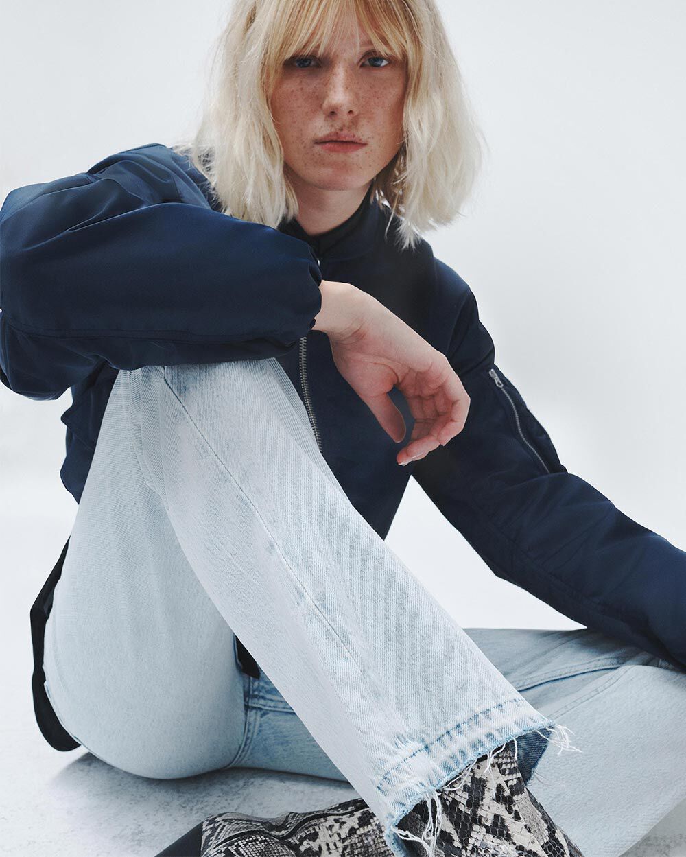 Tubular top radial femme