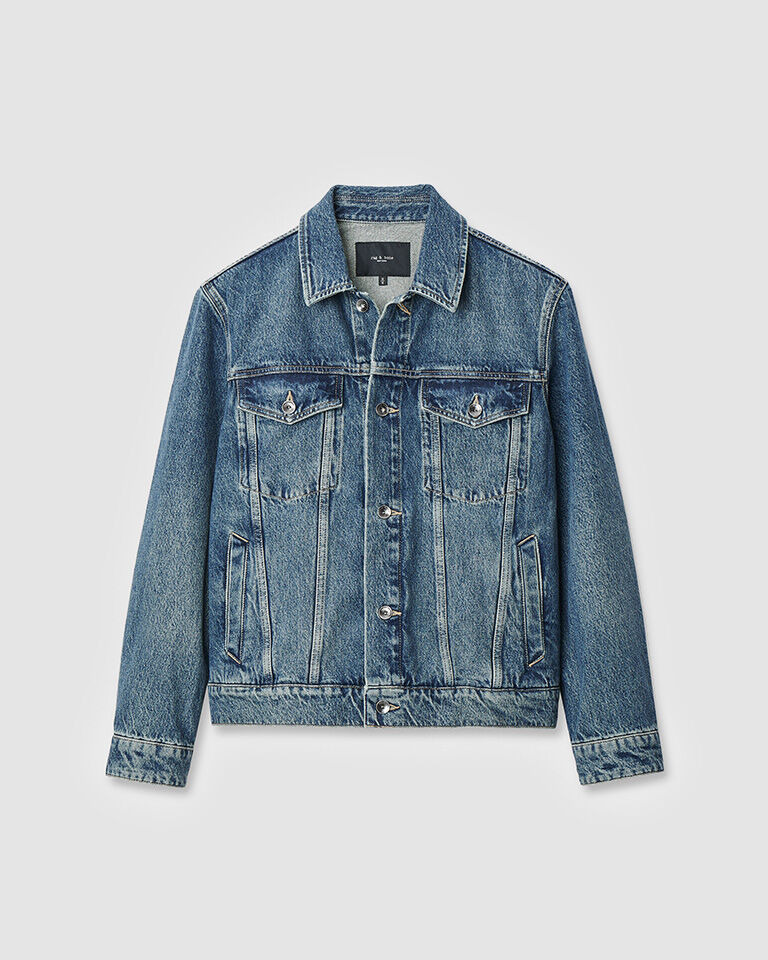 rb 3 Denim Trucker Jacket