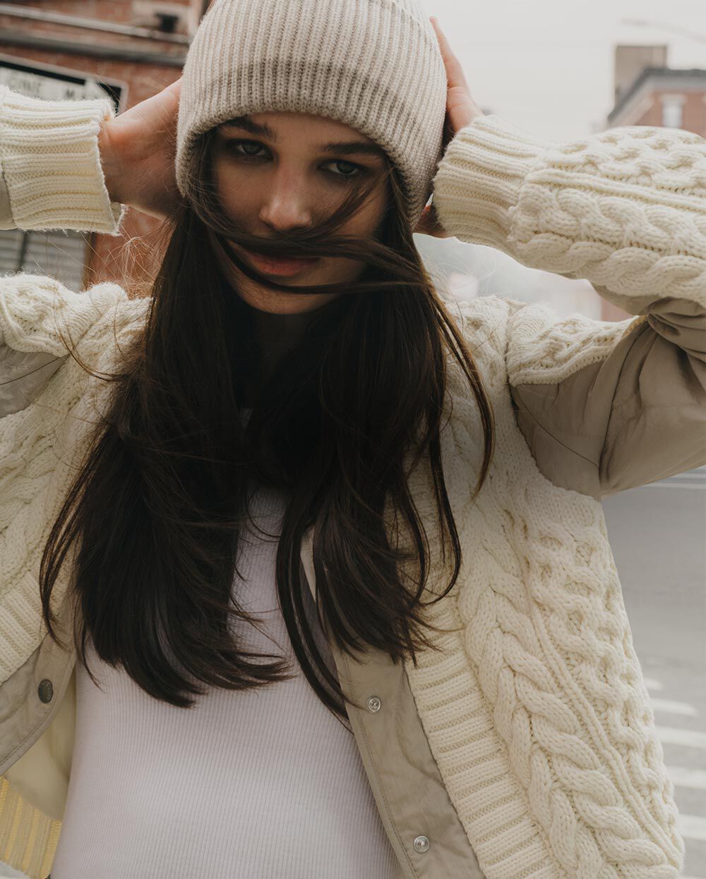 Rag and bone orion knit top
