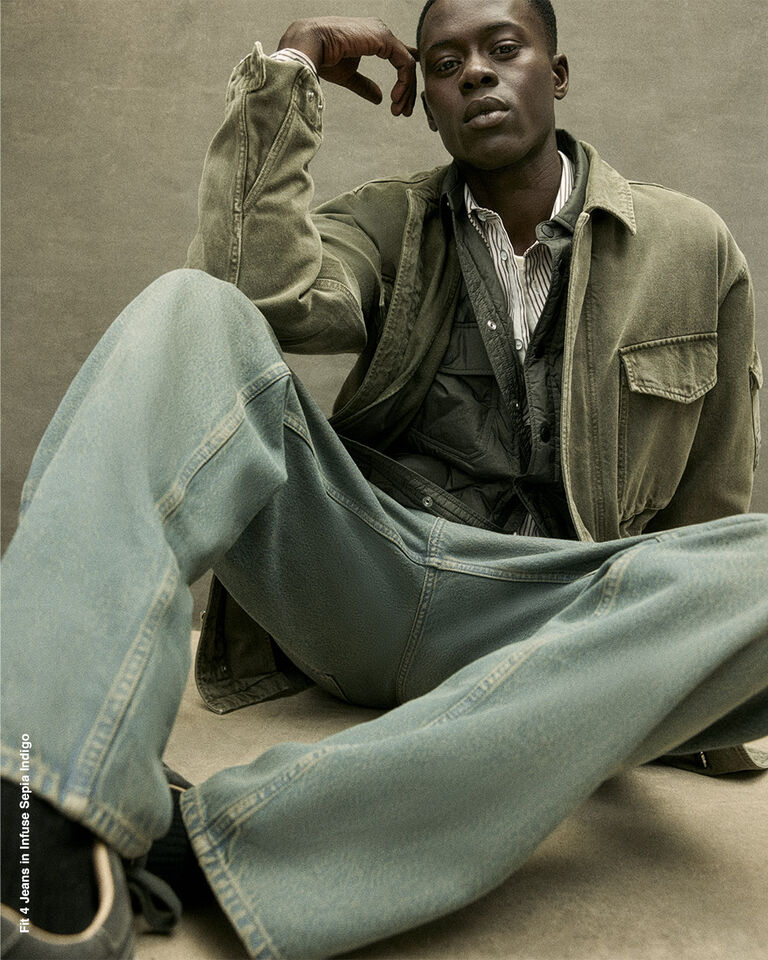 Fit 4 Jeans in Infuse Sepia Indigo
