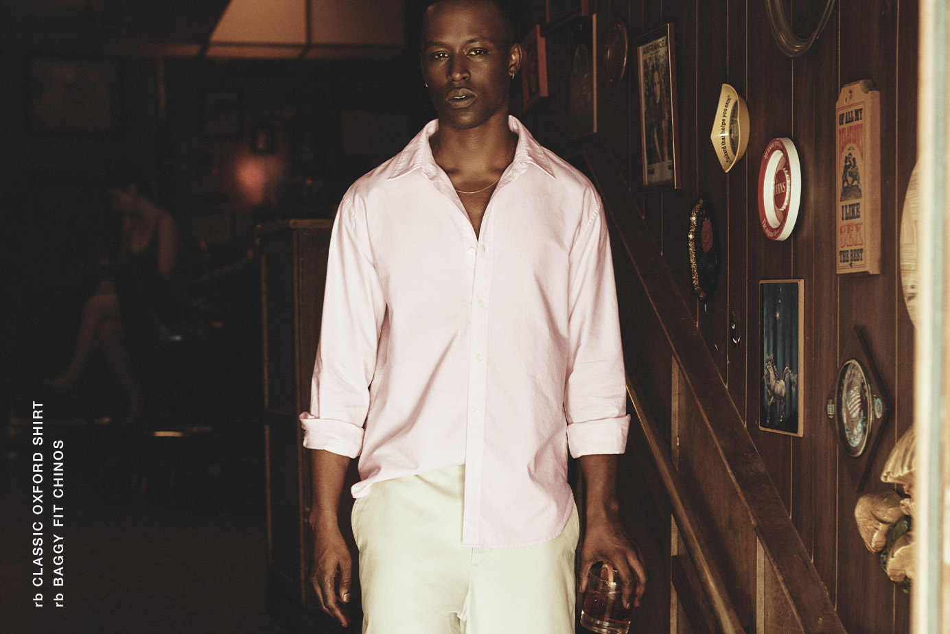 rb CLASSIC OXFORD SHIRT
rb BAGGY FIT CHINOS