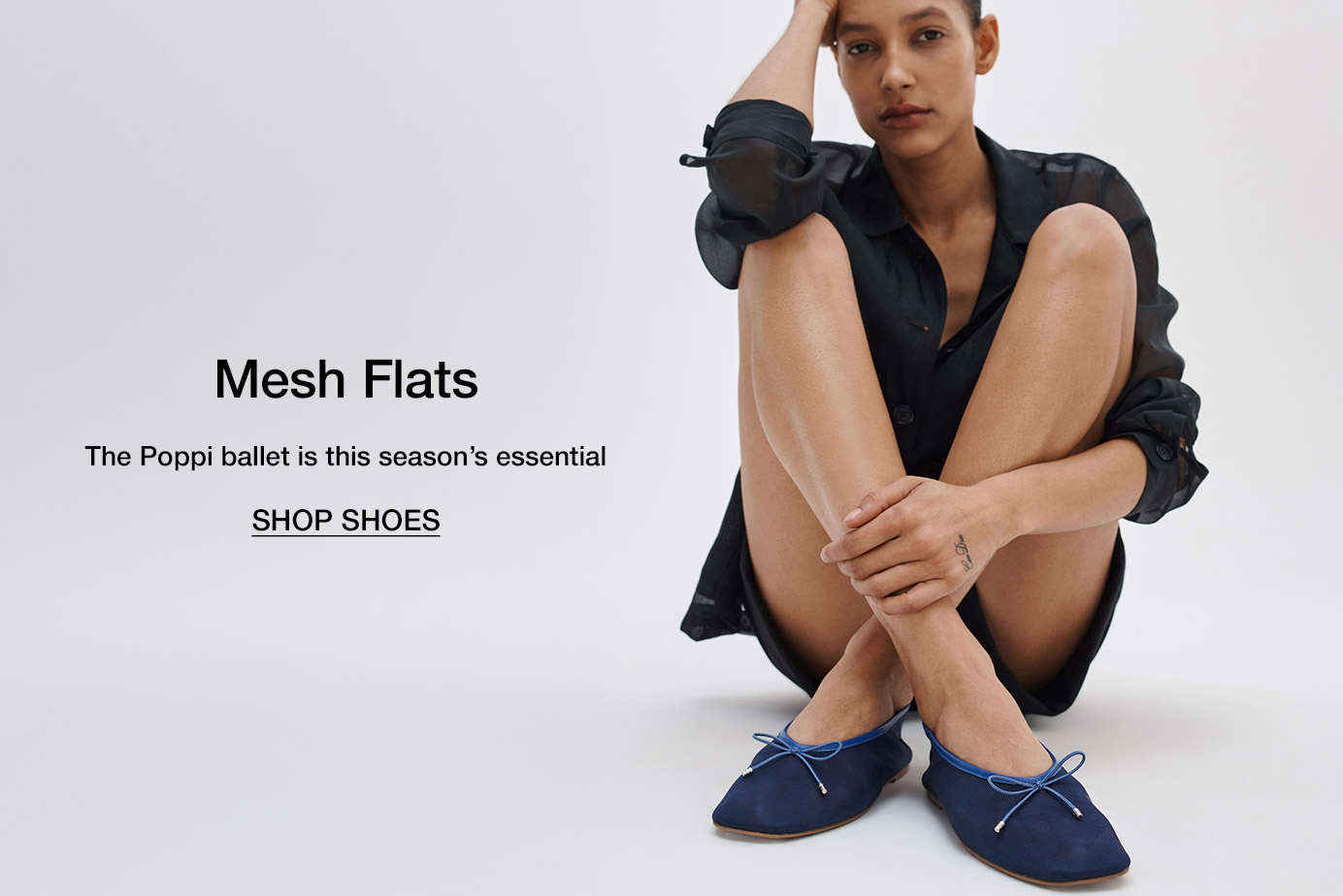 Mesh Flats. The Poppi ballet is this season’s essential