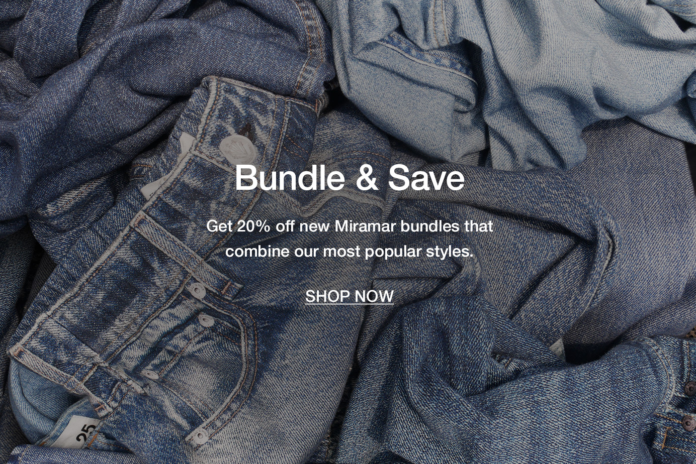 What’s Better Than Miramar? More Miramar. For less. Save 20% when you purchase any handpicked trio featuring our most popular styles.
