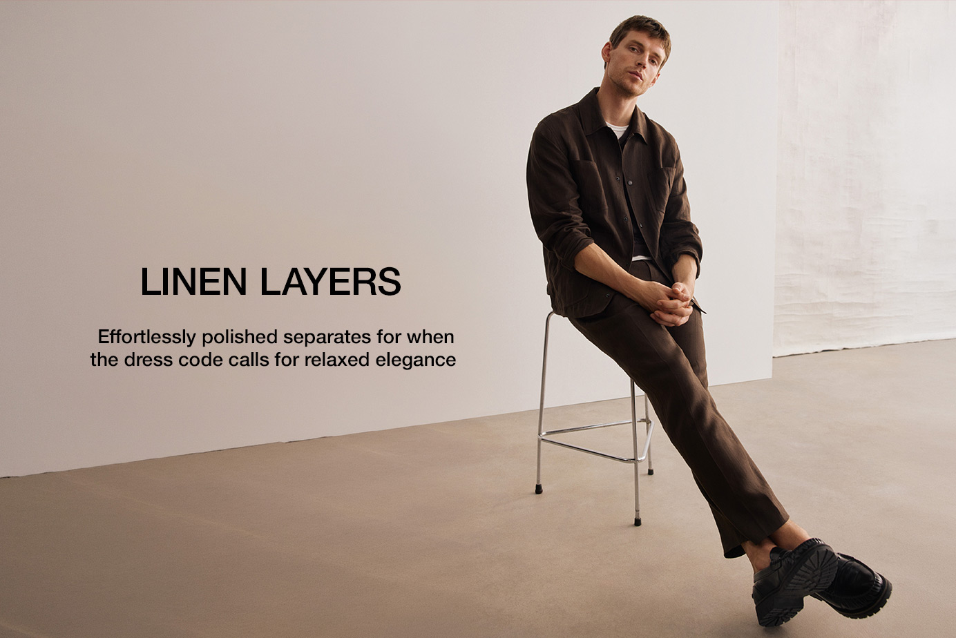 Linen Layers. Effortlessly polished separates for when the dress code calls for relaxed elegance
