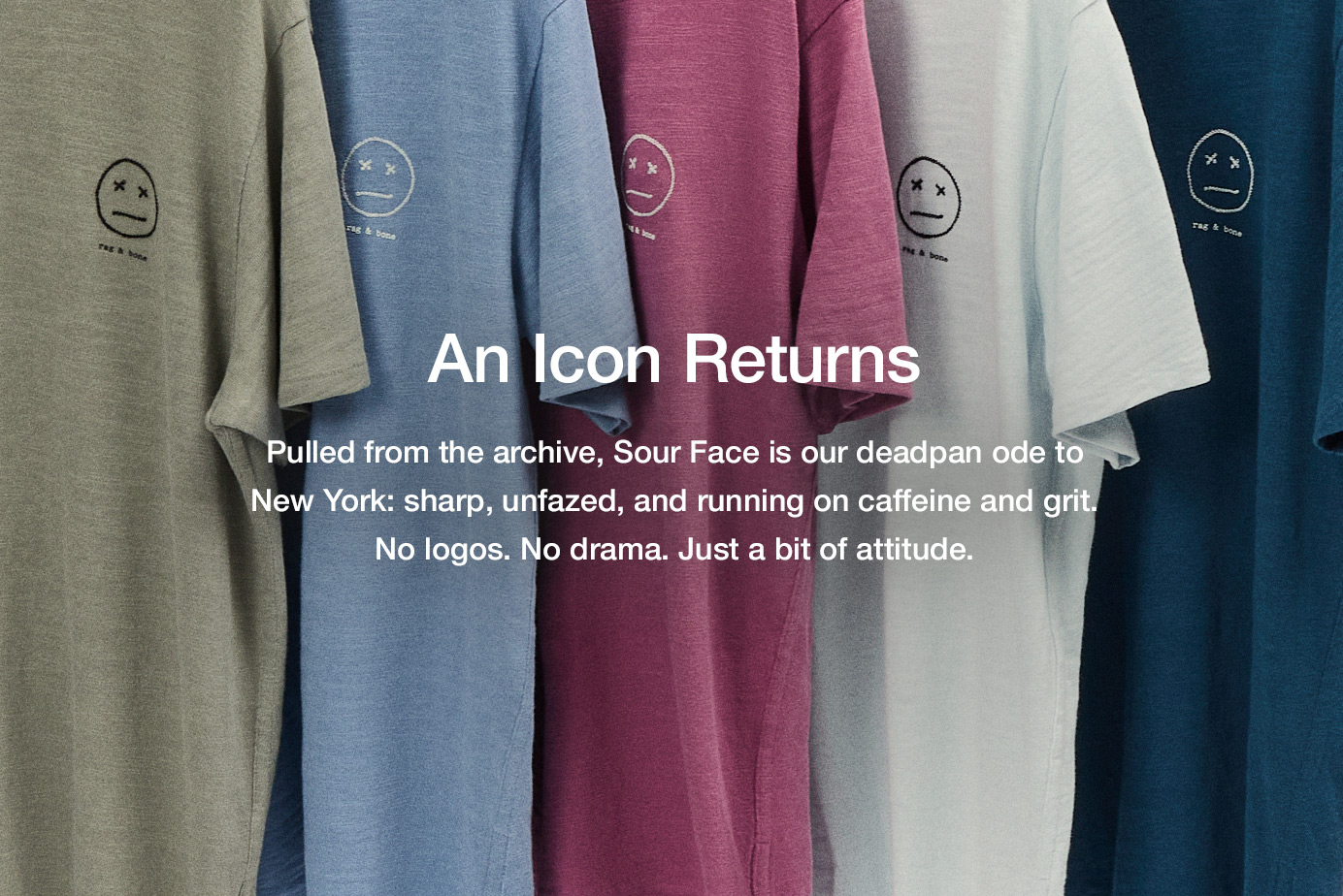 Sour Face. An icon from the archive. Back with new expression. TAKE A LOOK