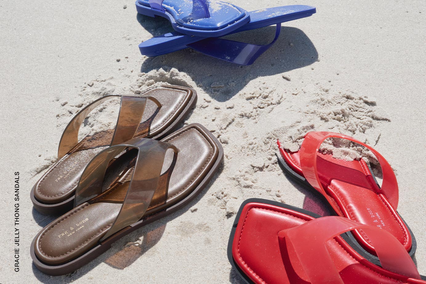 GRACIE JELLY THONG SANDALS