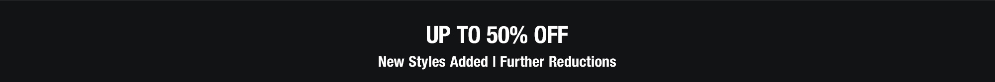 UP to 50% off