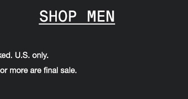 Shop Mens