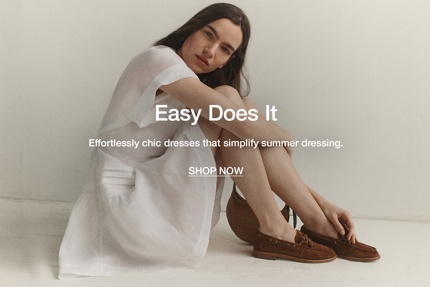 Nothing Complicated. Just perfect throw-on-and-go dresses made to move with the moment.