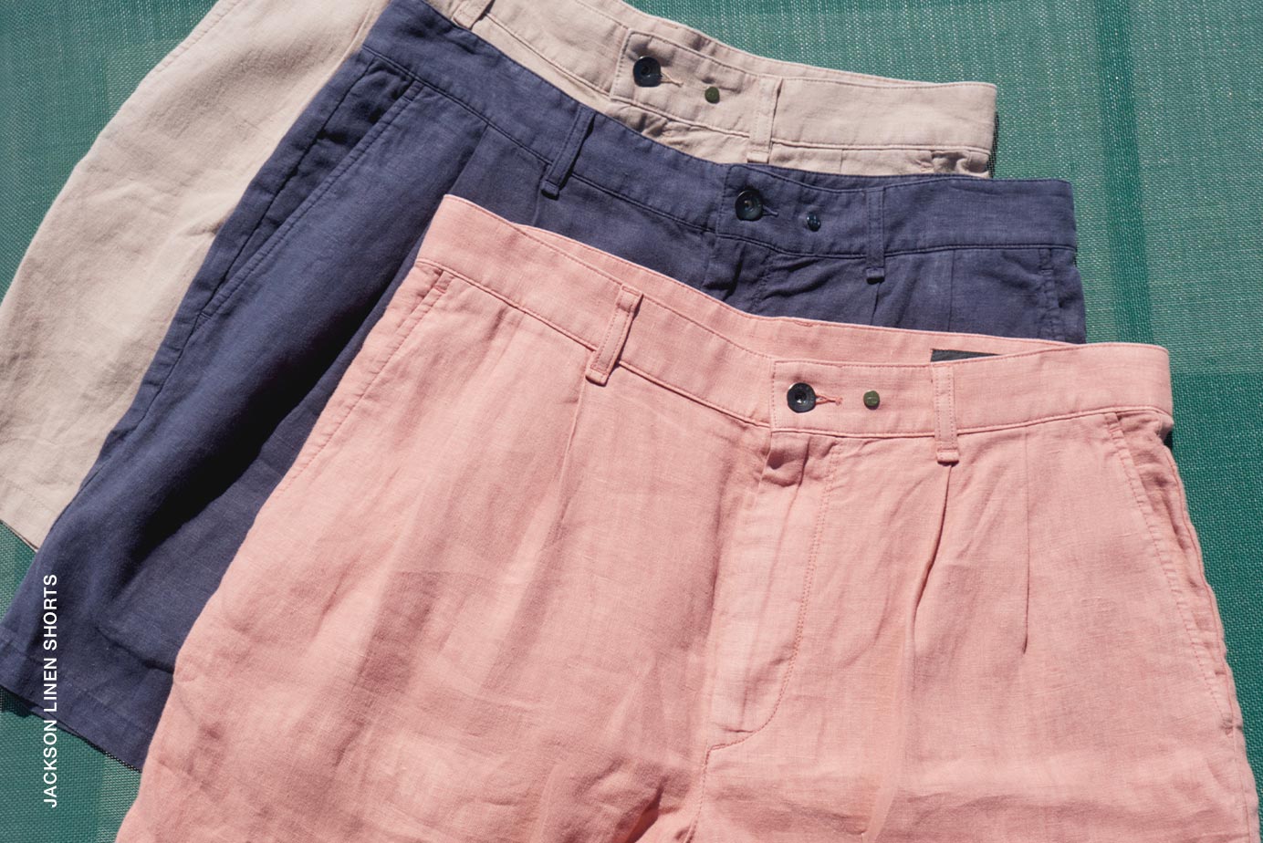 JACKSON LINEN SHORTS