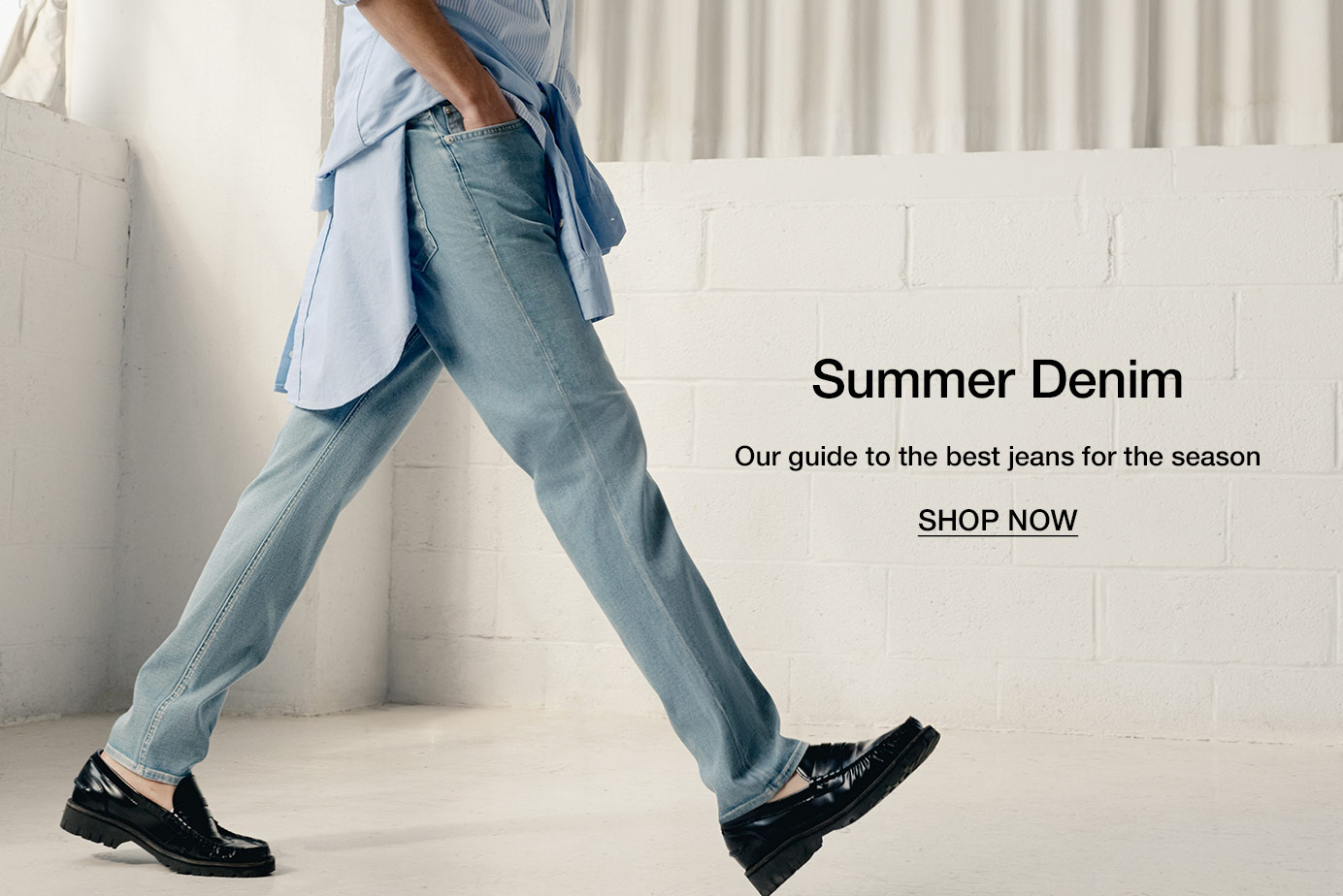 Summer Denim. Our guide to the best jeans for the season